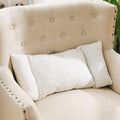 Queekay Fleece Lumbar Support Pillow 3 Section by Queekay