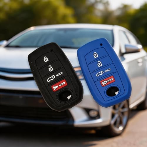 Silicone Key Fob Cover 2 Pack, Key Protector - Image 4