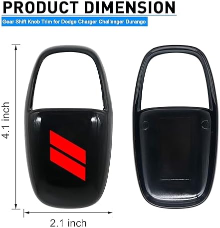Gear Shift Knob Head Cover for Dodge Durango Accessories 2016-2025 2026 - Image 5