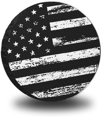 16" Spare Tire Covers for Tire, USA Flag Trailer Spare Tires Cover for by Unknown
