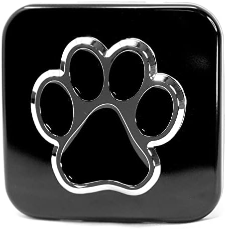 Bear Dog Paw Foot Hitch Cover Tube Plug Insert Fits 2" Receivers - Image 2