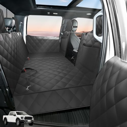 Btefd Truck Hard Bottom Dog Back Seat Extender Cover by Btefd