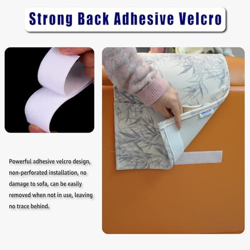 Velvet Recliner Headrest Pillow, Non-Slip Neck Support - Image 4