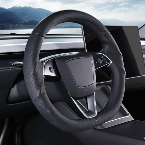 Steering Wheel Cover for Tesla Model Y 2025- Present/Model 3 Highland - Image 2