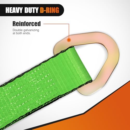Nilight 2" x 38" Axle Tie Down Straps - Image 6