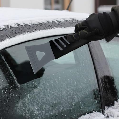 Mini Ice Scrapers for Car Windshield Plastic Frost Ice Snow Removal Tool Bulk - Image 2