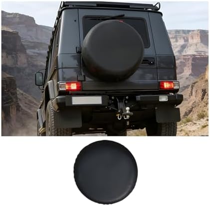 Car Spare Tire Cover, 17 Inch Leather Waterproof Dust-Proof Vehicle Spare Wheel - Image 7