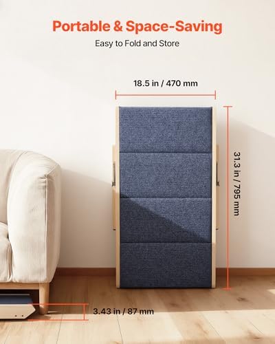 VEVOR Wood Pet Stairs, 4-Step Dog Stairs - Image 6