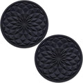 2 Pack Silicone Car Cup Holder Coaster – 2.75 Inch Non-Slip Drink Mat, by MEAJOO