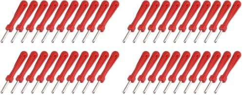 X AUTOHAUX 20pcs Tire Repair Tool Single Head Car Tyre Valve Stem Core Remover by XAUTOHAUX
