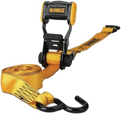 DEWALT 1.25"×12'×1, 800 lbs Light-Duty Ratchet Strap by DEWALT