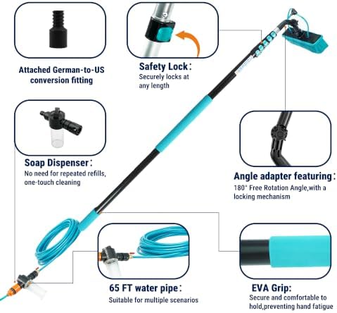 33FT Solar Panel Cleaning Kit - Image 5