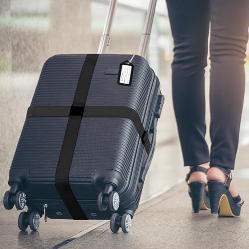 Gostwo 8 Pack Luggage Straps and Tags Set - Image 6