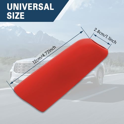 Car Handbrake Cover Gear Shift Knob Cover, Auto Comfortable Grip Silicone - Image 2
