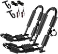 FORWODE Premium Kayak Roof Rack, 1 Pair J-Bar Roof Rack, Folding Adjustable Rack by FORWODE
