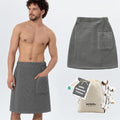 Luxury Organic Japanese Cotton Waffle Body Towel Wrap by KOSMU
