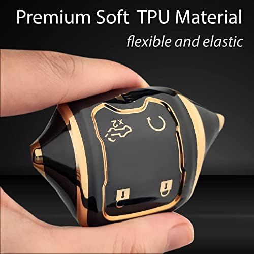 OLLEN 5-Button TPU Key Fob Cover, Fit - Image 6