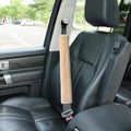 Amooca 19.7in Extra Long Furry Universal Car Seatbelt Cover Shoulder Pad by Amooca