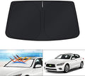 KUST Windshield Sun Shade for 2014-2024 Infiniti Q50 Accessories Custom Fit by KUST