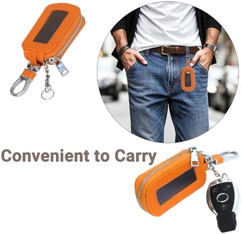 Yuoyar Premium Leather Key Fob Case - Image 2