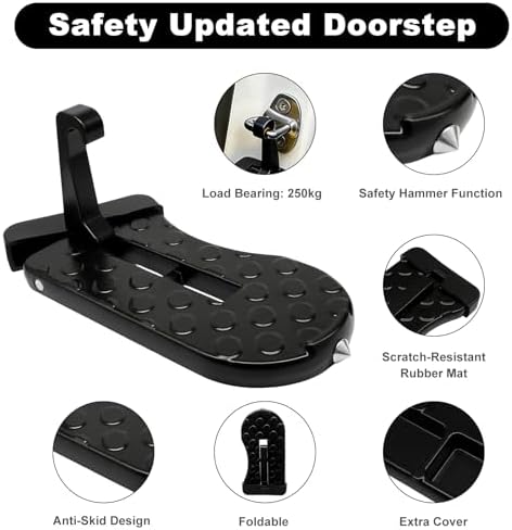 Car Door Step, 6.3 Inch, Curved Circular Shape - Image 3