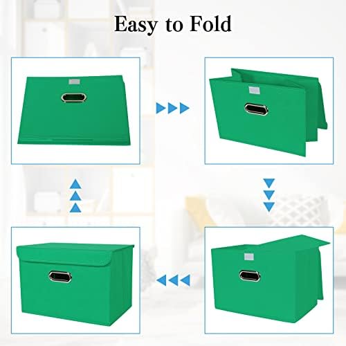 STOREONE Fabric Storage Cube Bins Foldable Organizer Container Collapsible - Image 6