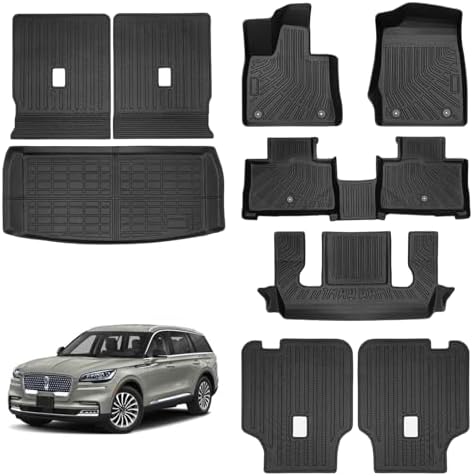 Floor Mat Cargo Liner Backrest Mat Compatible by ZQULOYO
