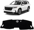 KUST Black Dash Cover for Honda Pilot 2023-2025 2026 Polyester Dashboard Cover by KUST