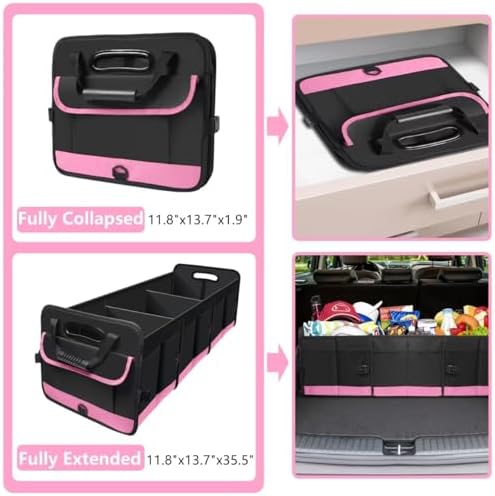AOPHY Foldable Trunk Organizer for Car SUV Truck 95L Large Capacity - Image 5