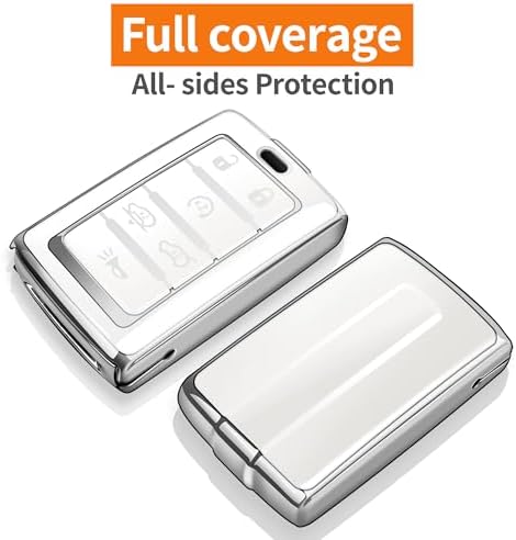 for Jeep Key Fob Cover with Keychain Soft Full Protection Key Shell Compatible - Image 3