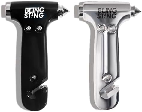 BLINGSTING Car Emergency Escape Hammer, Seatbelt Cutter, Window Breaker Tool by BLINGSTING