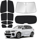 Canvcle Window Shades for 2019-2026 BMW X5 Accessories Windshield Sun Shade by Canvcle