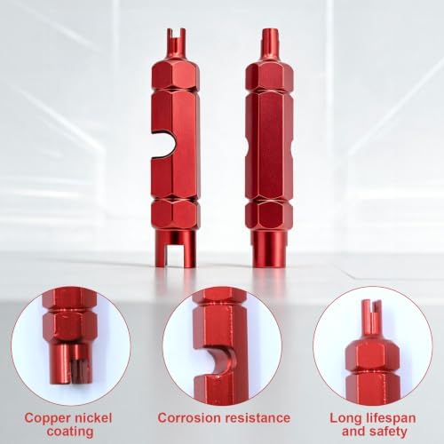 2 Pack Bike Valve Core Removal Tool, Tubeless Tire Stem Remover - Image 5