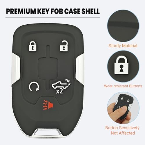Smart Key Fob Cover Case Shell fit - Image 4