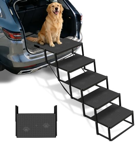 Dog Steps for Car, Dog Stairs for Car by Unknown