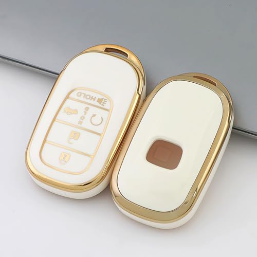 TPU Key Fob Cover with Bling Ring, Compatible with Honda Accord Civic HR-V CR-V - Image 4