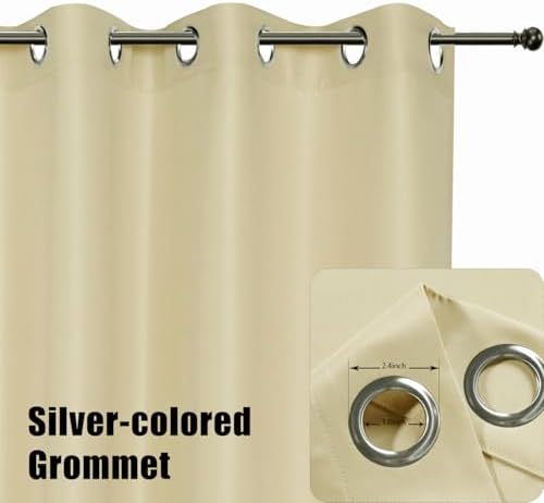 BONZER Outdoor Curtains for Patio Waterproof Thick Privacy - Image 3