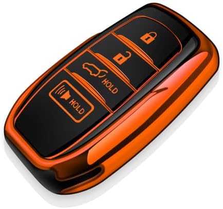 Tukellen for Toyota Key Fob Cover TPU Soft Case for 2025-2026 Camry 4 Runner by Tukellen