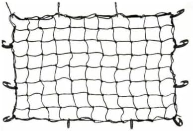 Black Latex Cargo Net 47x35 Inch Stretchable Cover - Image 4