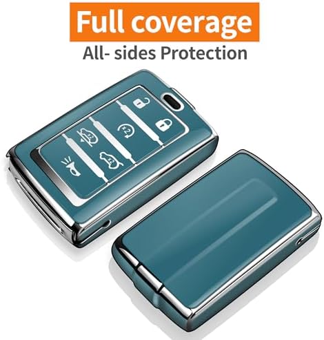 for Jeep Key Fob Cover with Keychain Soft Full Protection Key Shell Compatible - Image 3