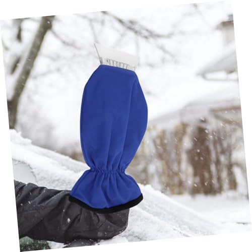 Heated Ice Scraper Mitt Car Window Snow Removal Shovel Brush Gloves Car Removal - Image 4