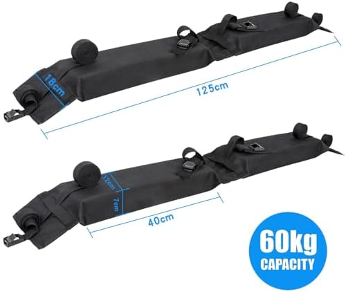2Pcs Car Soft Roof Rack for Opel Astra H G J Insignia Mokka Zafira Corsa k - Image 2