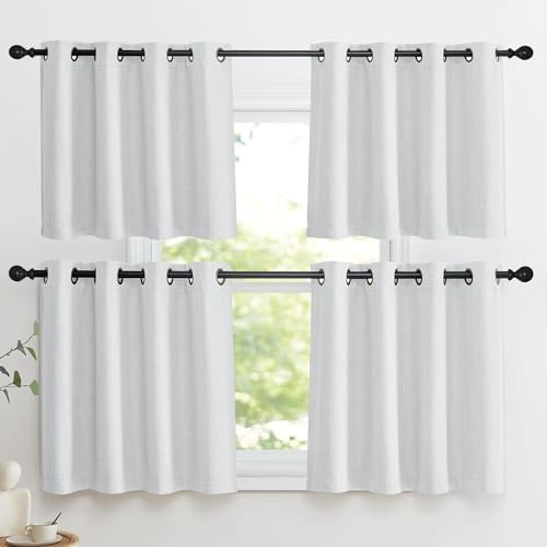 NICETOWN Faux Linen Curtain Valances - Image 7