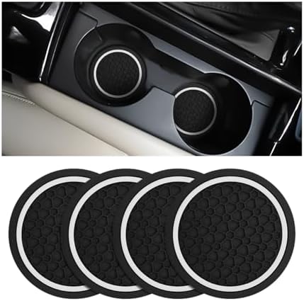 Mandark 4PCS 2.75 Inch Car Cup Holder Coasters by Unknown