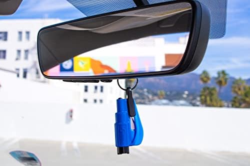 resqme The Original Emergency Keychain Car Escape Tool, 2-in-1 Seatbelt Cutter - Image 2