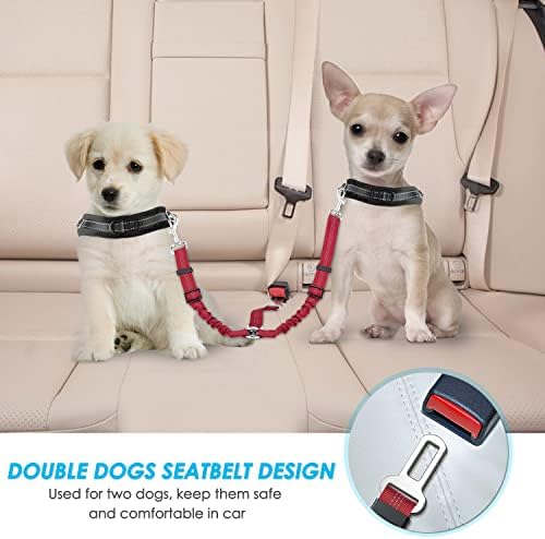 SlowTon Double Dog Seat Belt for Car - Image 2