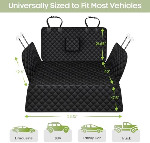 SUV Cargo Liner for Dogs, Waterproof Pet Trunk Cover for SUVs - Image 3