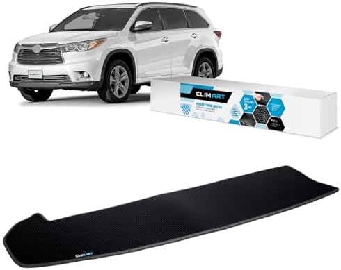 CLIM ART Cargo Liner for Toyota Highlander 2014-2019 Custom Fit Trunk Mat by CLIMART