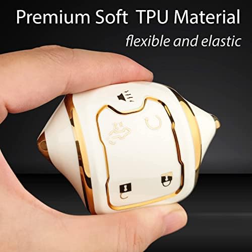 OLLEN 5-Button TPU Key Fob Cover, Fit - Image 6