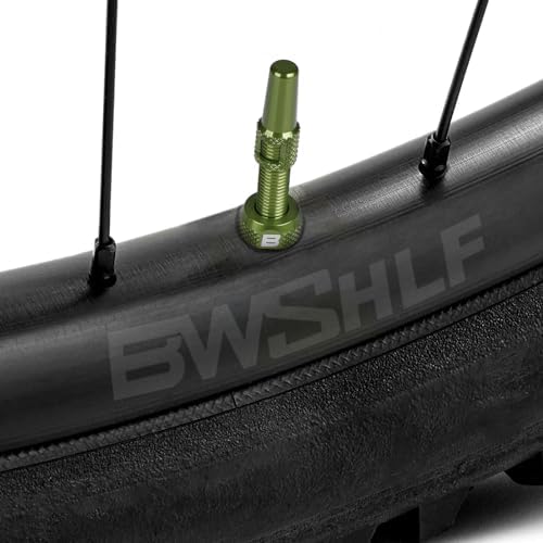 BWSHLF Tubeless Presta Valve Stem 40/44/55/60/65/80/100 mm, Super Light Alloy - Image 3